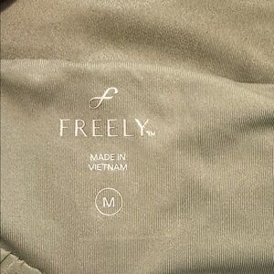 Freely Women's Athletic Shorts - Olive Green